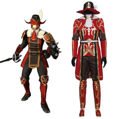 Final Fantasy XI Red Mage Cosplay Costume Suit | Game Cosplay Series