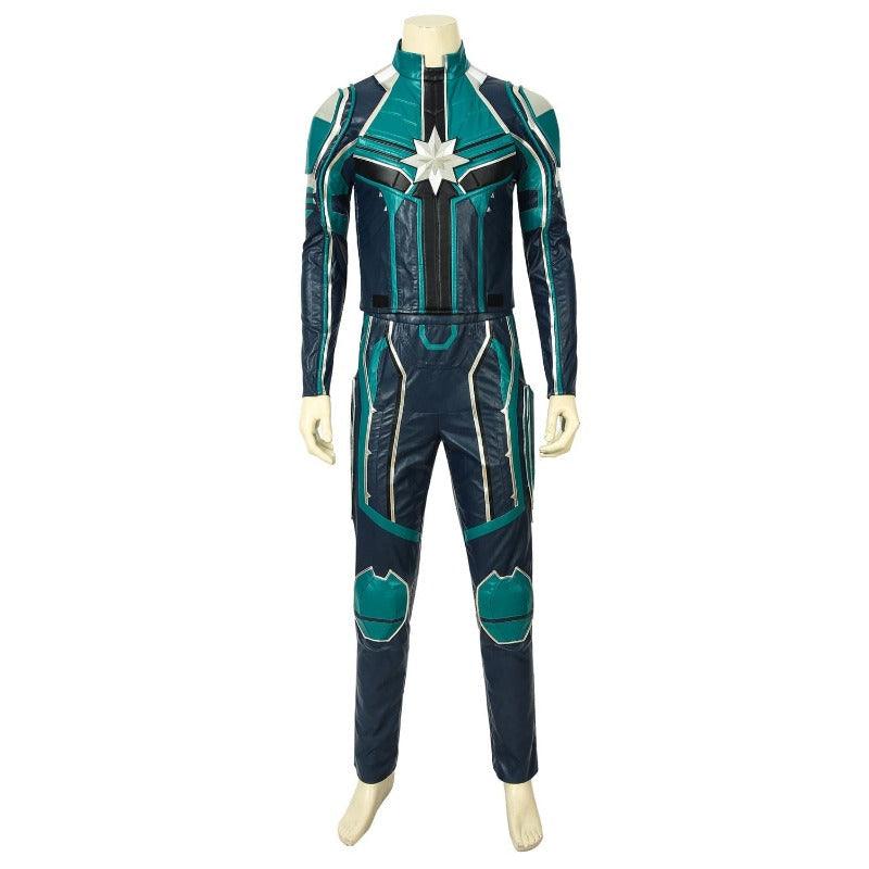 Yon Rogg Star Force Captain Marvel Cosplay Costume - Premium PU Leather