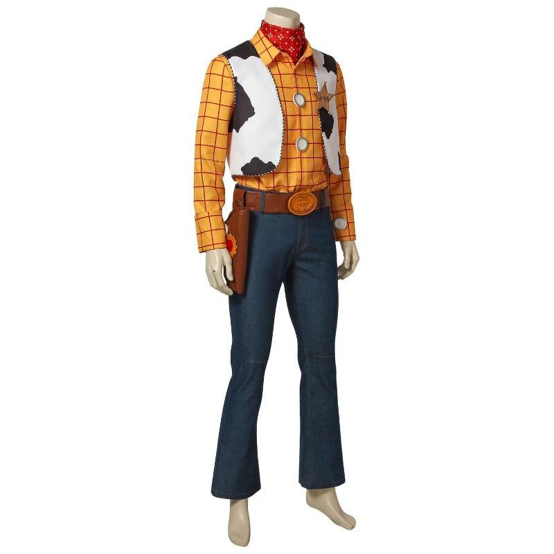 Woody Cowboy Sheriff Costume for Adults - Cosplay Fancy Dress Halloween Outfit