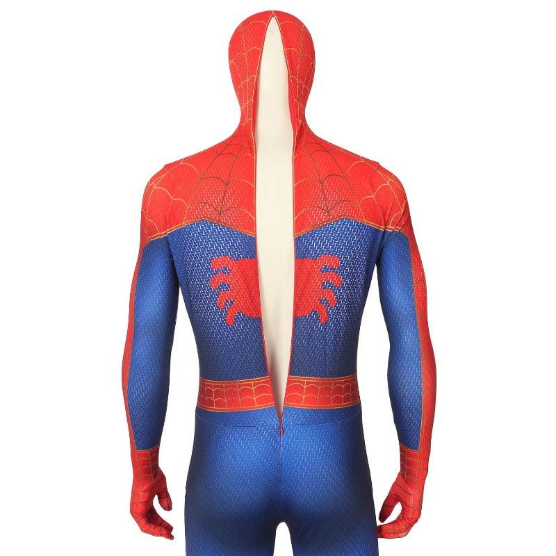 Spider-Verse Spiderman Cosplay Jumpsuit Bodysuit - Halloween Costume for Adults