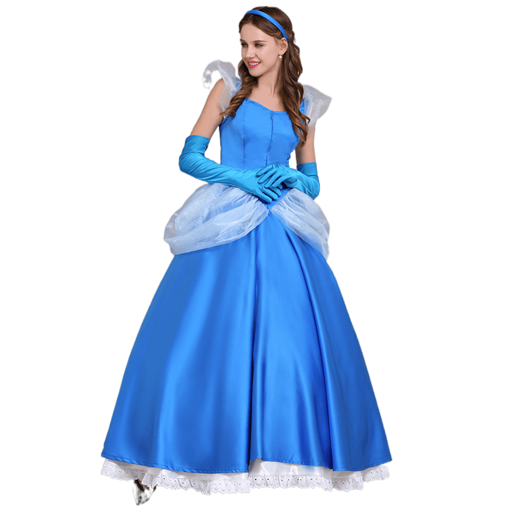 Disney Cinderella Princess, Prince, Stepmother, and Maid Cosplay Costume Series