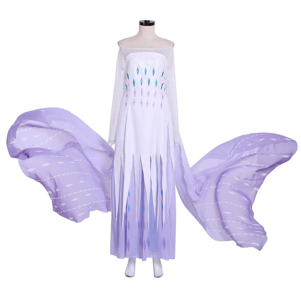 Ice Snow Queen 2 Elsa Cosplay Costume | Adult Women’s Princess Dress for Halloween & Carnival Parties