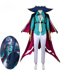 Honkai Star Rail Akash Cosplay Costume The Tuner Akash The Ever-Flame Mansion Member Halloween Party Men Suit