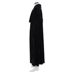 Unisex Black Canary Vampire Demon Cape Halloween Masquerade Ball Witch Reaper Wizard Cosplay Costume Cloak