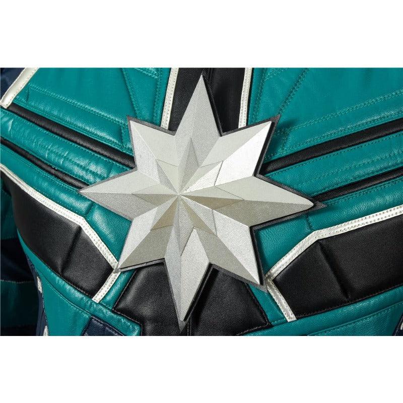 Yon Rogg Star Force Captain Marvel Cosplay Costume - Premium PU Leather