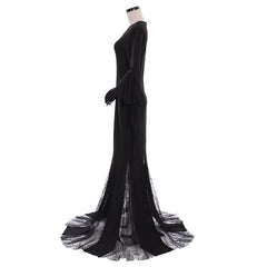 Miccostumes Women's Gothic Ghost Vampire Dress Cosplay Costume for Women Halloween Cosplay Costume