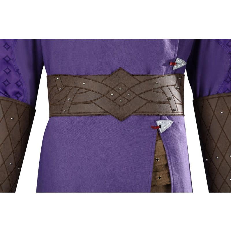 Gale Dekarios Cosplay Costume - Baldur's Gate Purple Uniform Full Set Halloween Suit