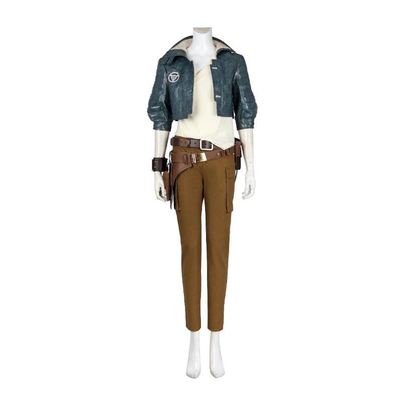 Kay Cos Vess Cosplay Costume Women’s Halloween Carnival Outfit - Jacket, Coat, Pants & Waistbag