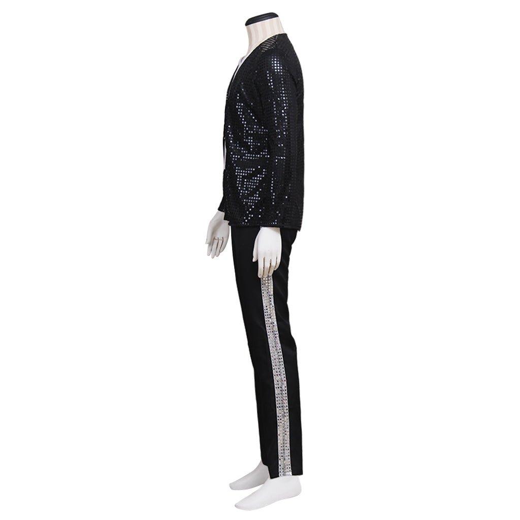 Famous Celebrity Cosplay Costume Jacket & Suit | Stage Performance Outfit with Hat, Top, Pants | Perfect for Halloween, Dance, and Party Events - Coscosmos