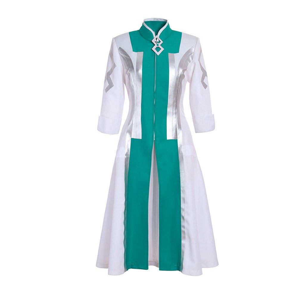 Fate Grand Order Romani Archaman First Order Uniform Cosplay Costume White Outfit - Coscosmos