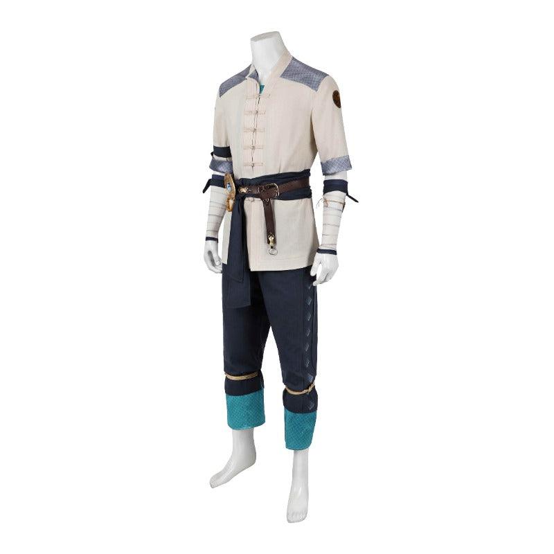 Mortal Kombat 1 Raiden Cosplay Costume Full Set Battle Uniform for Halloween & Parties