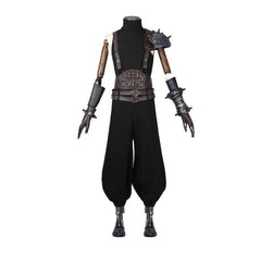 FF VII Rebirth Cloud Strife Cosplay Costume Wig & Outfit for Halloween & Carnival - Coscosmos