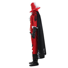 FFXIV Red Mage Cosplay Costume | Fancy Combat Uniform Full Set for Gamers - Coscosmos