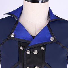 Final Fantasy Lann Cosplay Costume - Full Set Jacket, Pants, Belt | Game FF Outfit - Coscosmos