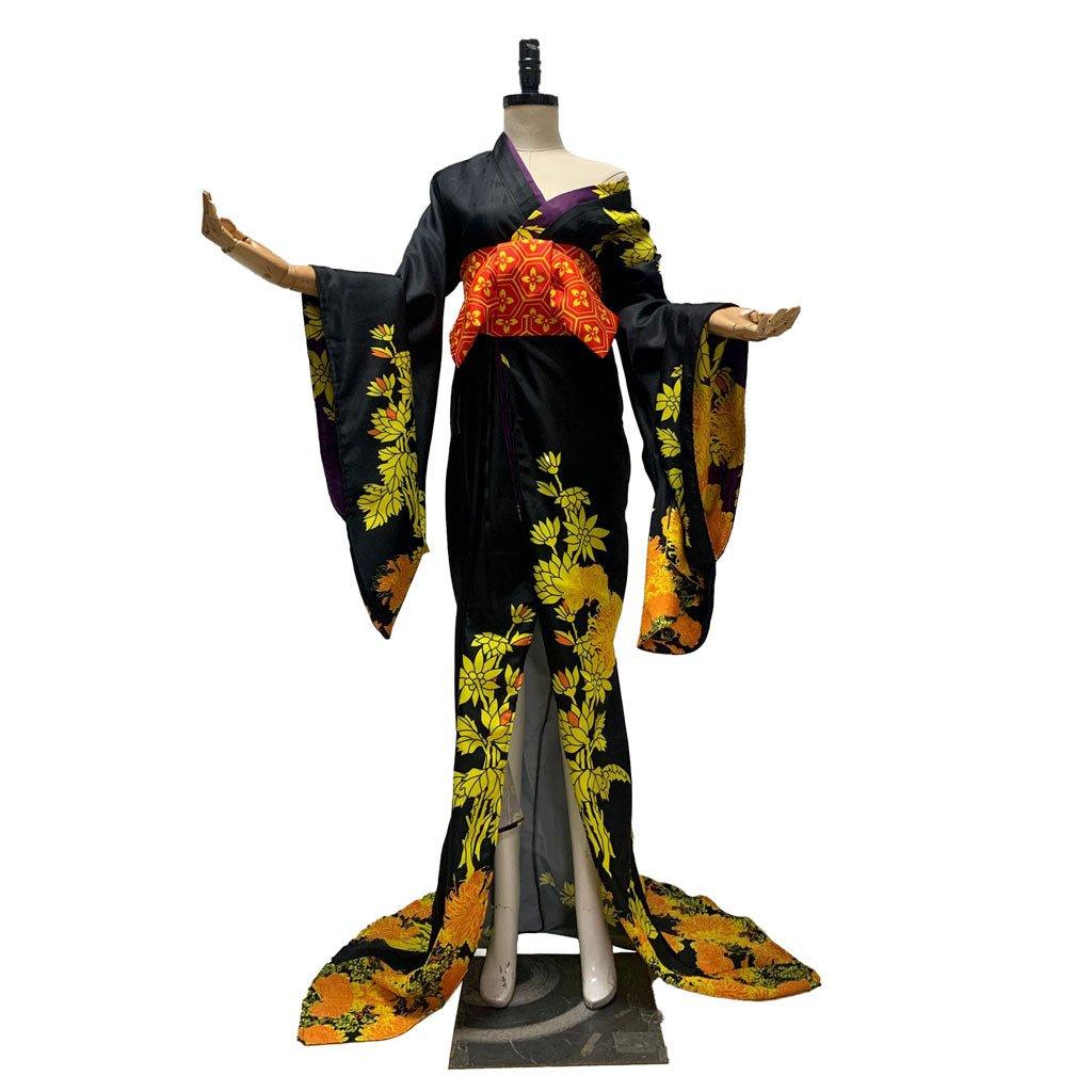 Final Fantasy VII Remake Madam M Cosplay Costume - Elegant Kimono Dress for FF7 Fans - Coscosmos