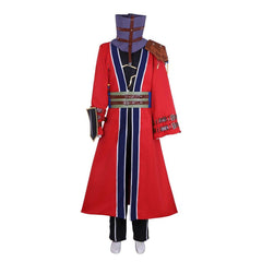 Final Fantasy X Auron Cosplay Costume | Red Suits Full Set for Role Play - Coscosmos