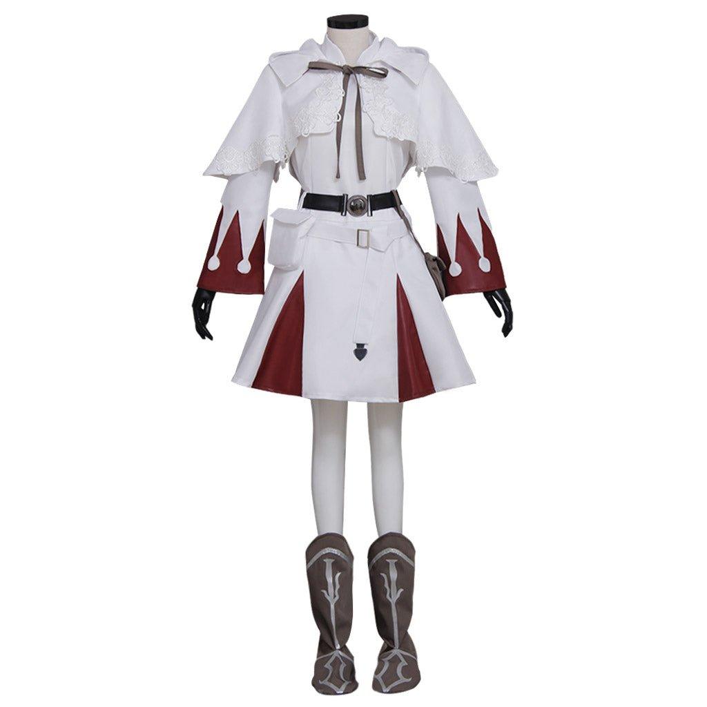 Final Fantasy XIV White Mage Cosplay Costume | Custom - Made Game Character Outfit - Coscosmos