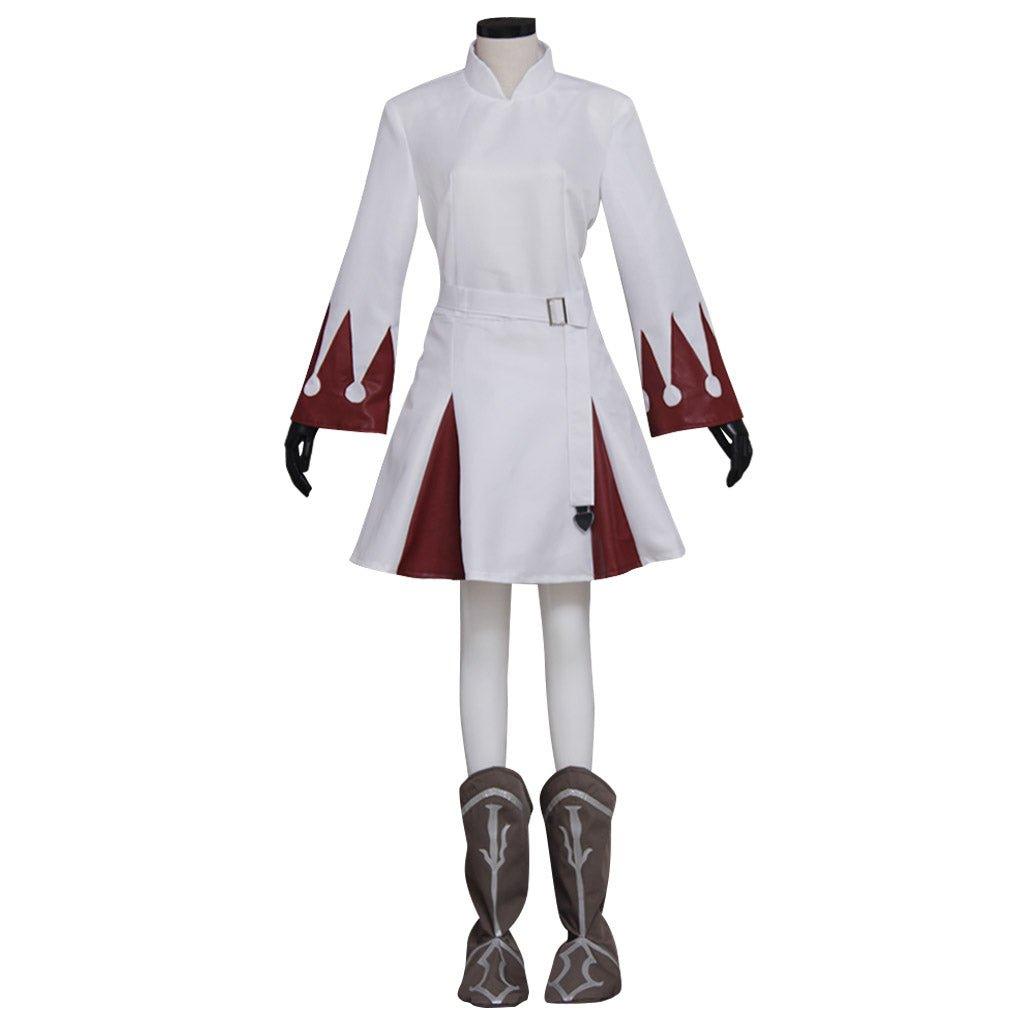 Final Fantasy XIV White Mage Cosplay Costume | Custom - Made Game Character Outfit - Coscosmos