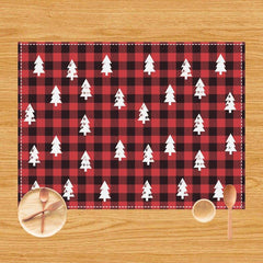 Foreign trade Amazon Christmas placemat restaurant holiday decoration insulation western food mat dining table tablecloth table flag wholesale - Coscosmos