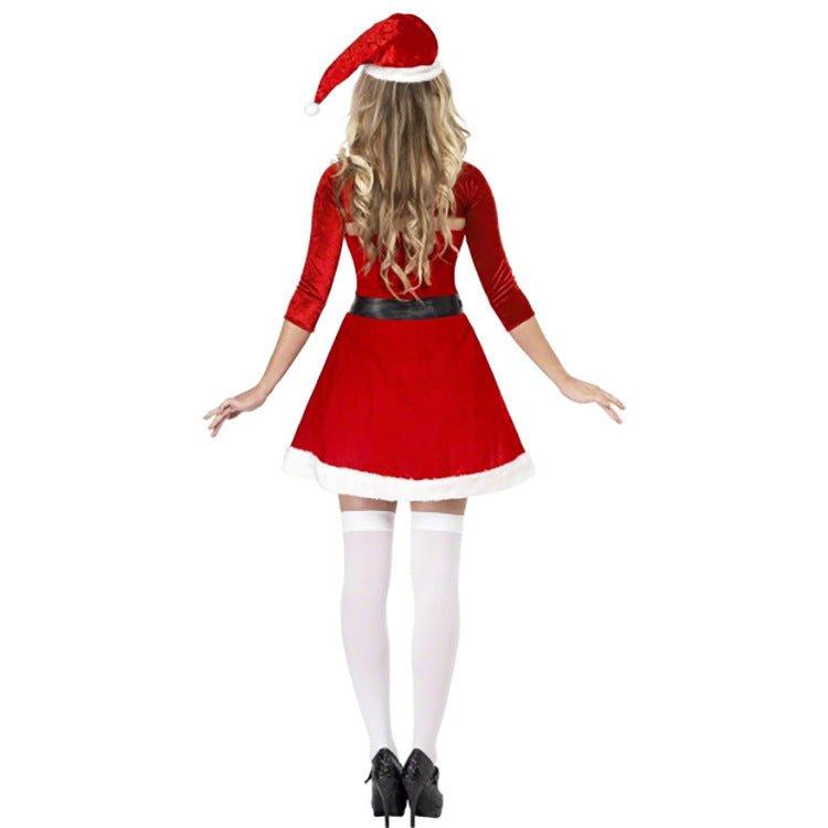 Foreign trade European and American Christmas clothing, women's Christmas clothing 2020 new sexy Christmas clothing, Christmas clothing - Coscosmos