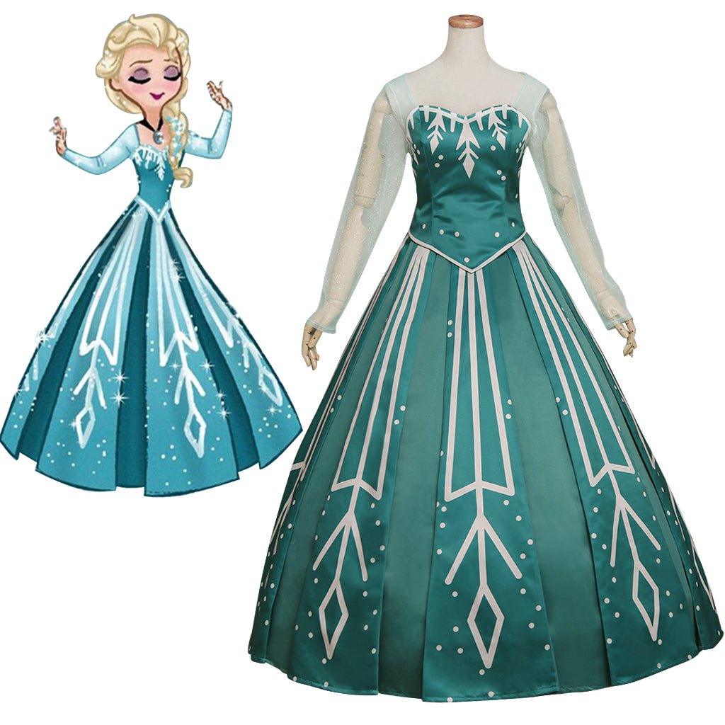 Frozen Anna & Elsa Cosplay Costume Series | Princess Dresses for Cosplay, Halloween & Parties - Coscosmos