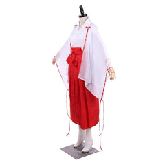 Full set of Inuyasha Kikyo Cosplay Kimono Costume - Coscosmos