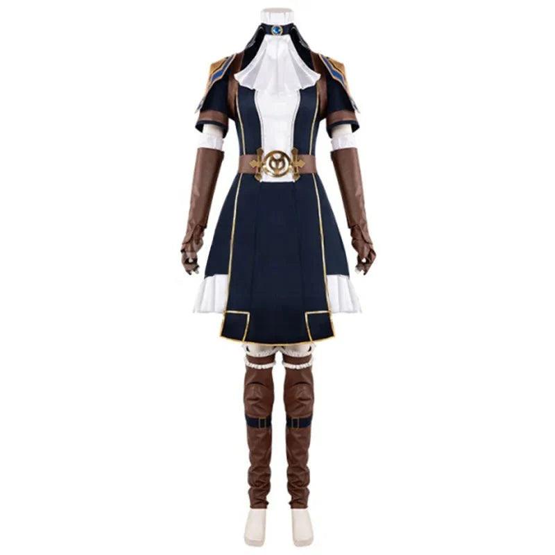 Game LOL Arcane Caitlyn Cosplay Costume The Sheriff of Piltover Caitlyn Uniform Dress Halloween Carnival Suit - Coscosmos