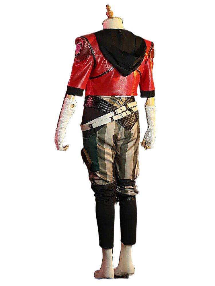 Game LOL Arcane Vi Cosplay Costume Women Uniform Suit Halloween Carnival Outfits - Coscosmos