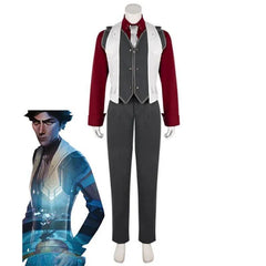 Game LOL Arcane Viktor Cosplay Costume Adult Shirt Vest Pants Full Set Halloween Carnival Suit Custom Made - Coscosmos