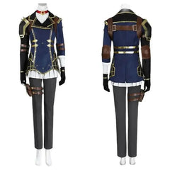 Game LOL Caitlyn Kiramman Cosplay Costume Women Uniform Full Set Halloween Carnival Outfit - Coscosmos