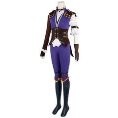 Game LOL Caitlyn Violet Battle Of Two Cities Daily Outfits Caitlyn Kiramman Cosplay Costume Halloween Women Uniform Suit - Coscosmos