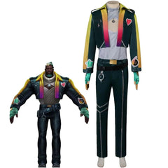 Game LOL Heartsteel K‘Sante Cosplay Costume Men Uniform Full Set Suit Halloween Party Outfit - Coscosmos