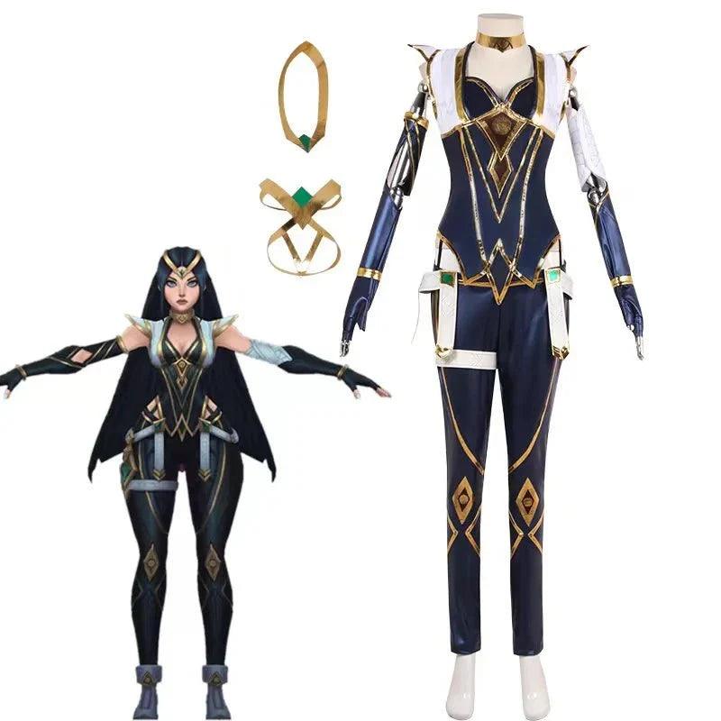 Game LOL Irelia Cosplay Costumes Fantasia Woman Performance Clothes Halloween Carnival Outfits - Coscosmos