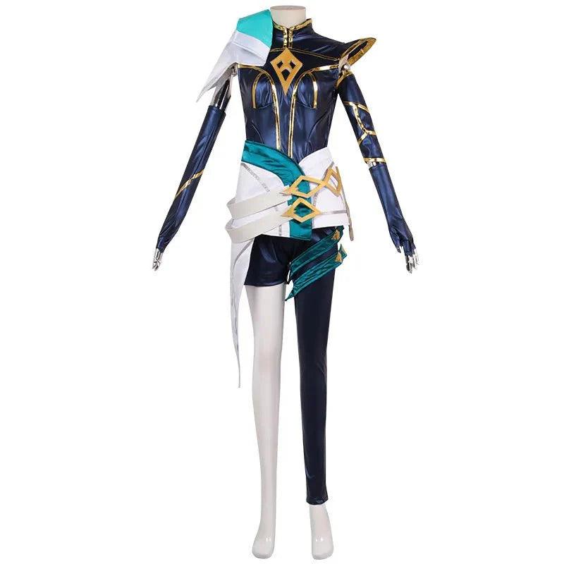 Game LOL Scorn of the Moon Cosplay Costumes Sentry of Light Uniform For Women Halloween Party Outfits - Coscosmos