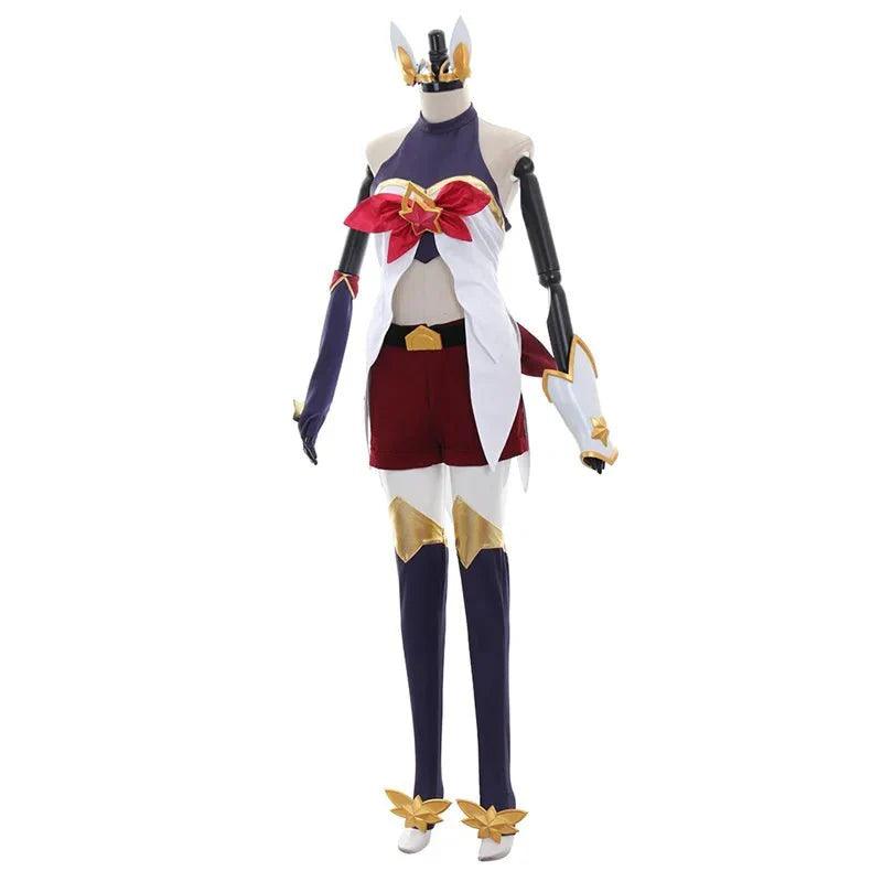 Game LOL Star Guardian Jinx Cosplay Costume Sexy Women Uniform Halloween Party Outfits - Coscosmos