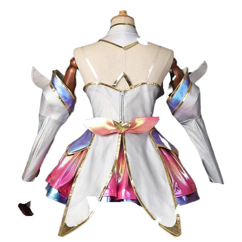 Game LOL Star Guardian Kaisa Cosplay Costume Sexy Skirt Uniform For Woman Sexy Halloween Party Suit - Coscosmos