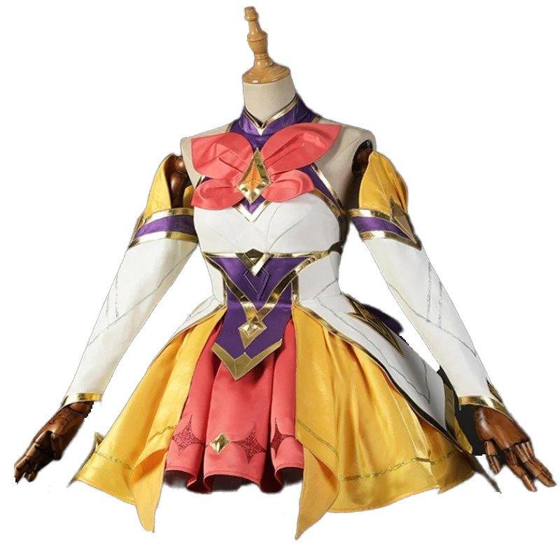 Game LOL Star Guardian Seraphine Cosplay Sexy Women Set Costume Outfit Halloween Carnival Suit - Coscosmos