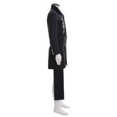 Ghost B.C. Nameless Ghoul Cosplay Costume – Unisex Long Black Coat Inspired by Swedish Band Ghost - Coscosmos