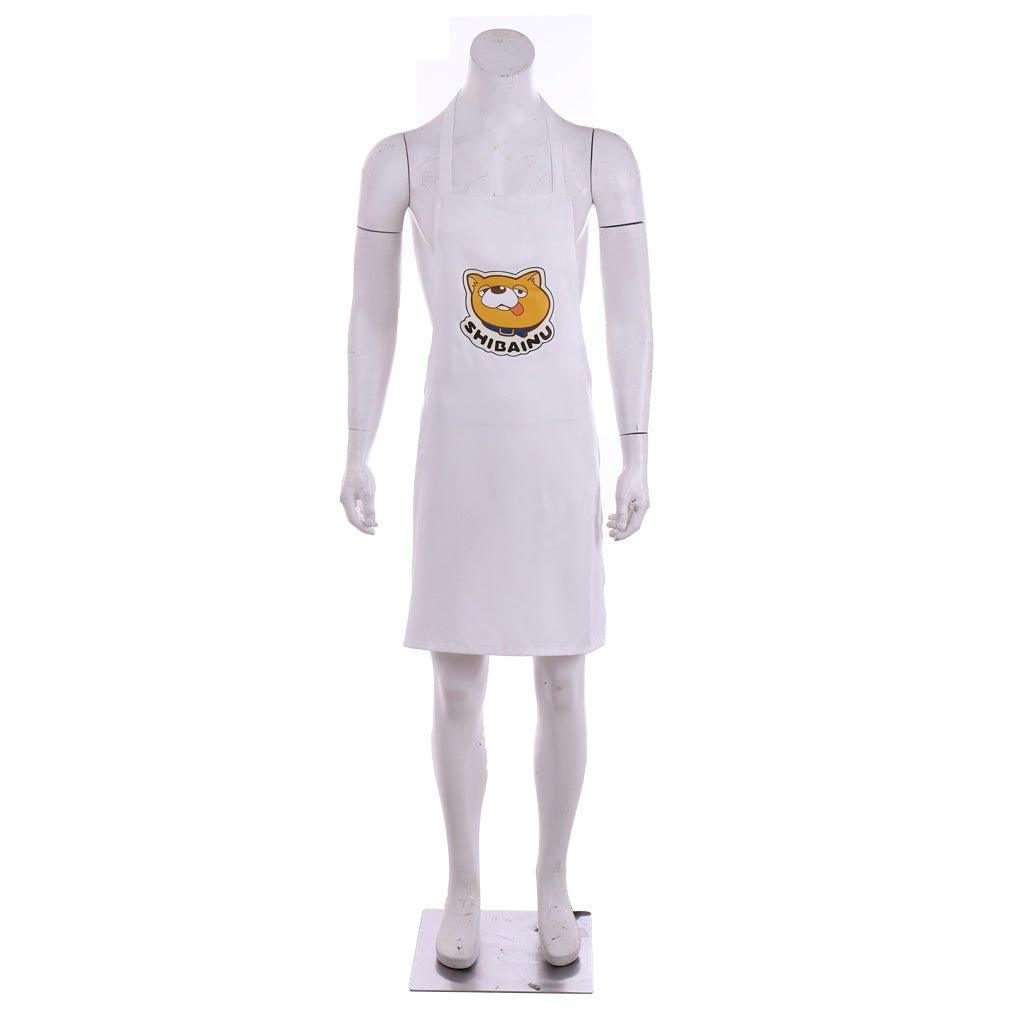 Gokushufudo Apron Cartoon Cooking Apron Cosplay Costume - Coscosmos