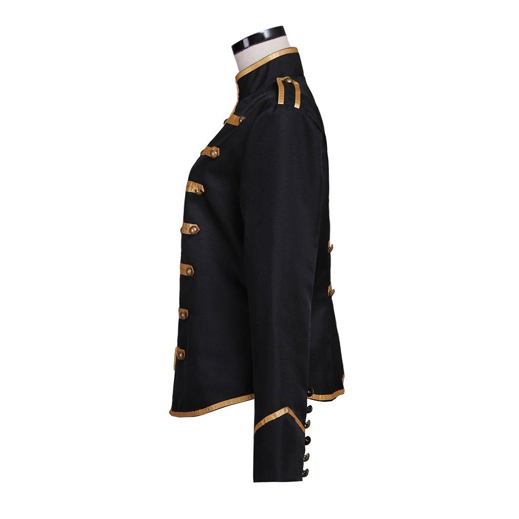 Golden and Black Military Jacket for Adults | My Chemical Romance Parade - Coscosmos