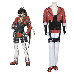 Guilty Gear Xrd Sol Badguy Cosplay Costume – Authentic Anime Replica Outfit - Coscosmos