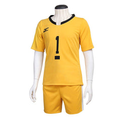 Haikyu!! Nishinoya Yu Karasuno Volleyball Uniform | Cosplay Costume Set for Anime Fans - Coscosmos