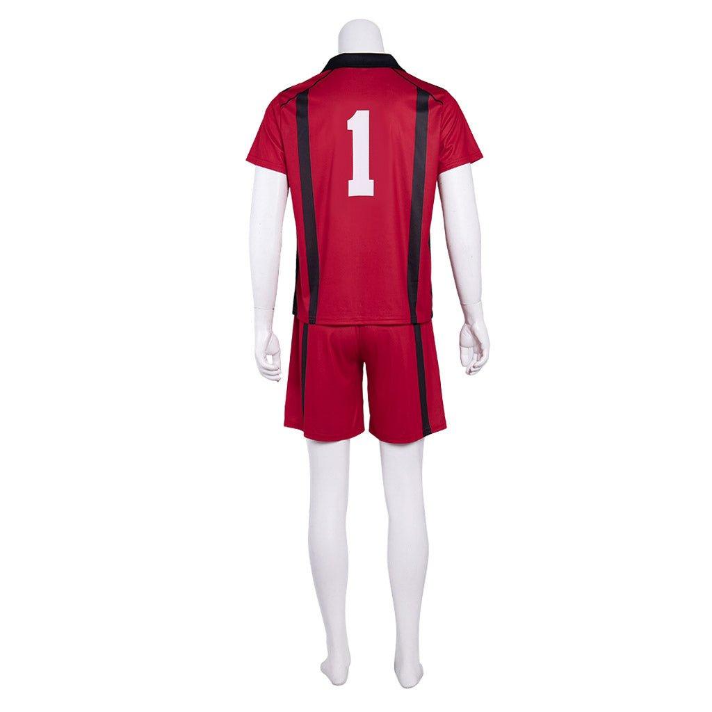 Haikyuu!! Nekoma High School NO.1 Kenma Kozume Team Jersey Cosplay Costume - Coscosmos