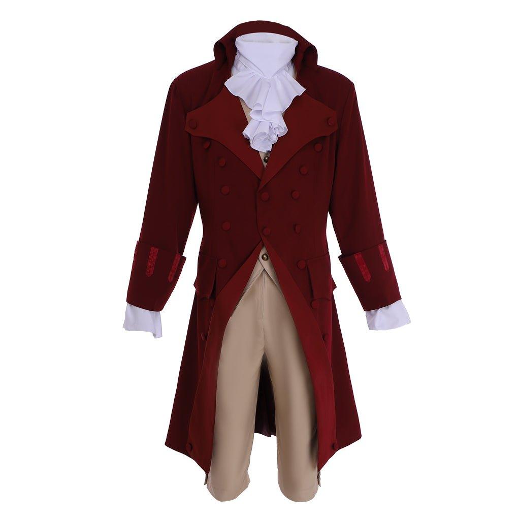 Hamilton Aaron Burr Cosplay Costume - Colonial Aristocrat Suit | Coscomos Men Medieval Series - Coscosmos