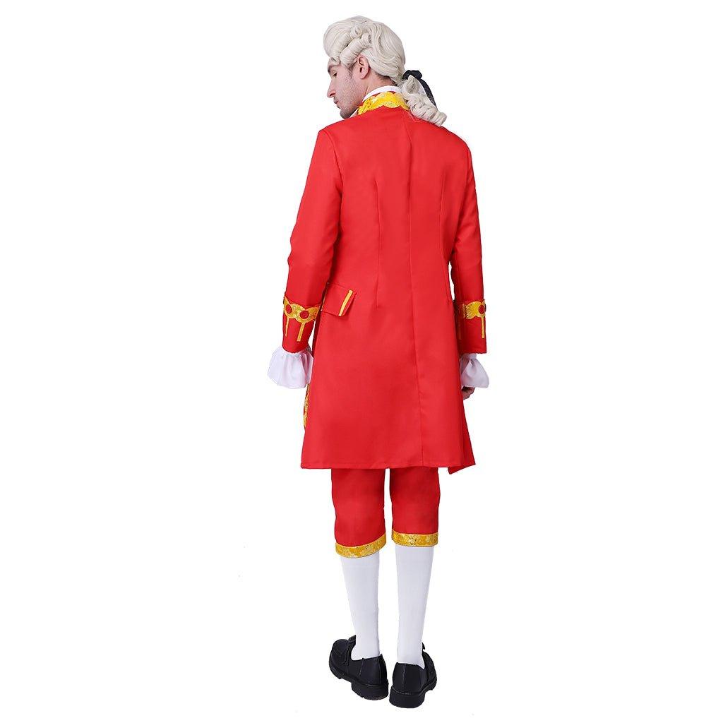 Hamilton King George III Robe Cosplay Costume – Regal King’s Outfit with Cloak | Coscomos Medieval Series - Coscosmos