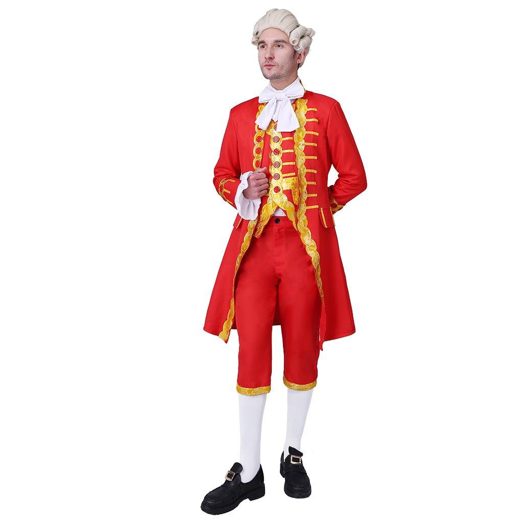 Hamilton King George III Robe Cosplay Costume – Regal King’s Outfit with Cloak | Coscomos Medieval Series - Coscosmos