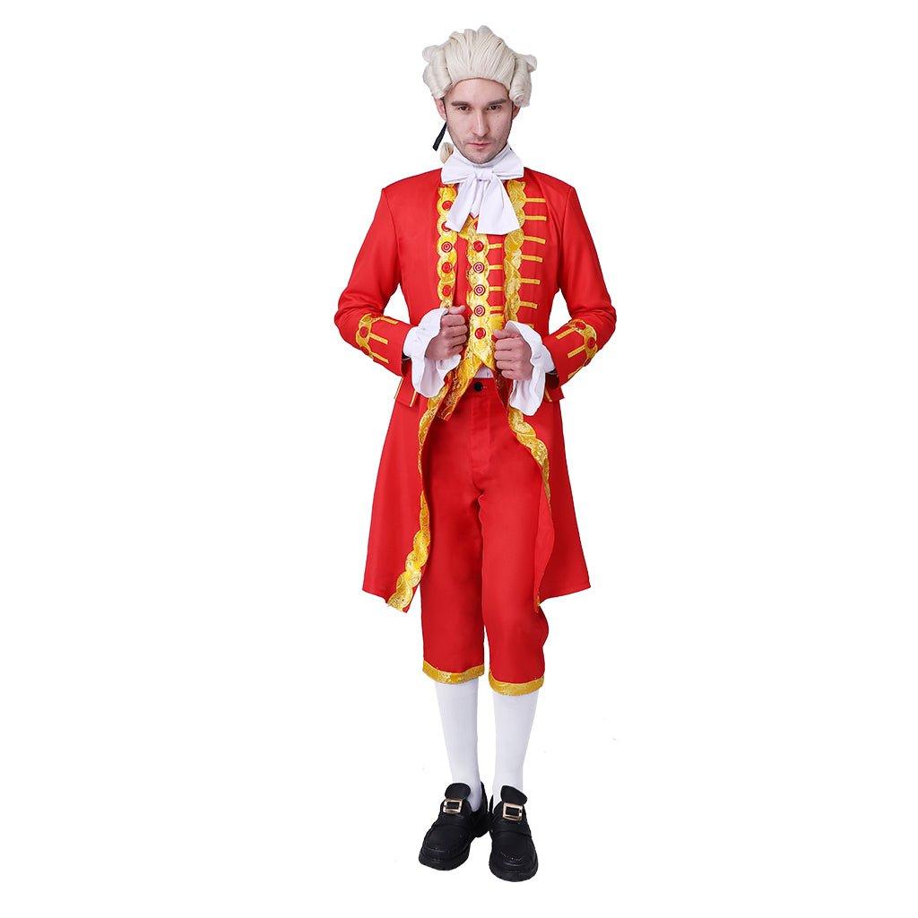 Hamilton King George III Robe Cosplay Costume – Regal King’s Outfit with Cloak | Coscomos Medieval Series - Coscosmos