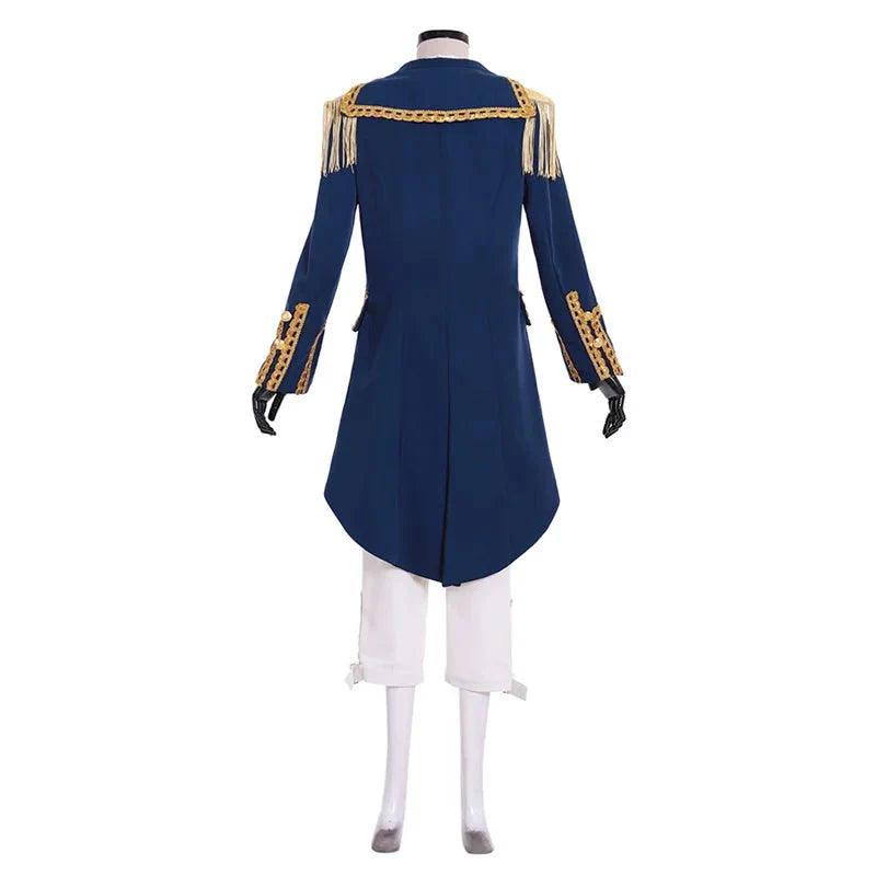 Hamilton Marquis de Lafayette Cosplay Jacket - Gothic Aristocrat Tuxedo & Colonial Uniform Suit - Coscosmos