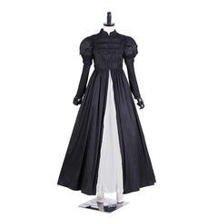 Hamilton Musical Eliza Cosplay Costume | Custom Made Black Ball Gown for Halloween & Themed Events - Coscosmos