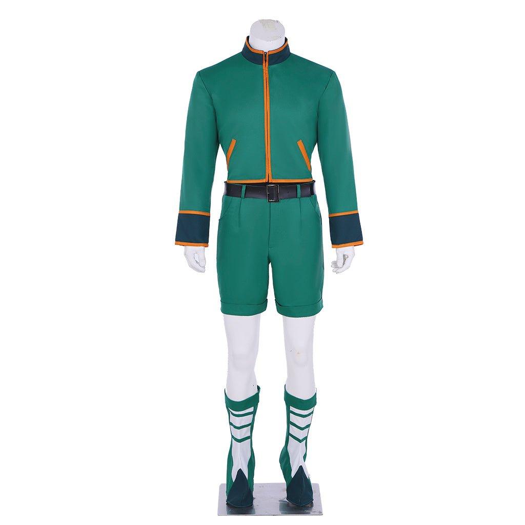 Hunter x Hunter Gon Freecss Cosplay Costume Green Suit Outfit - Coscosmos